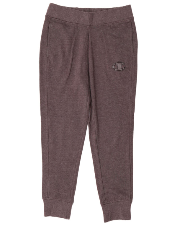 Champion Pantalon de survêtement pour homme en coton gris Small