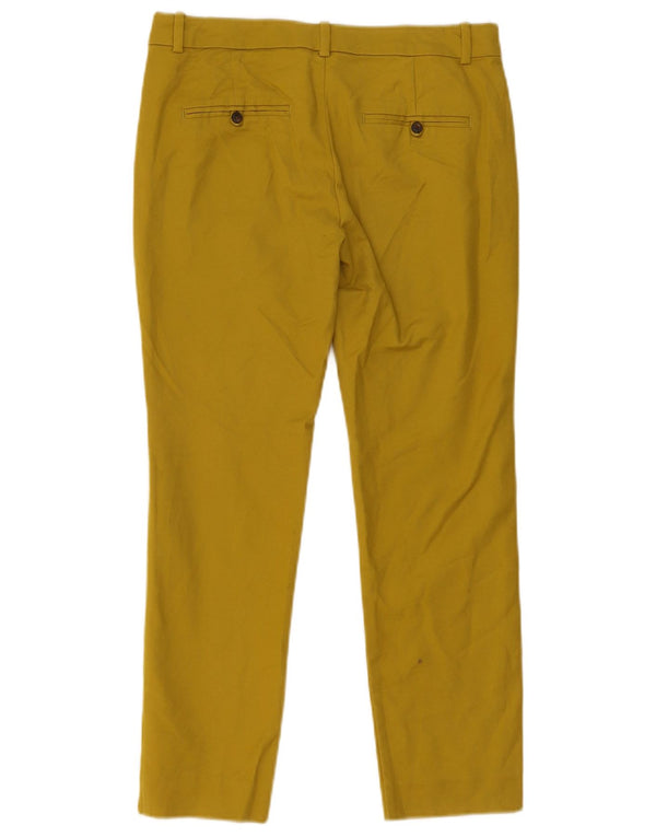 Zara Pantalon Chino Skinny Femme EU 36 XS W30 L25 Jaune