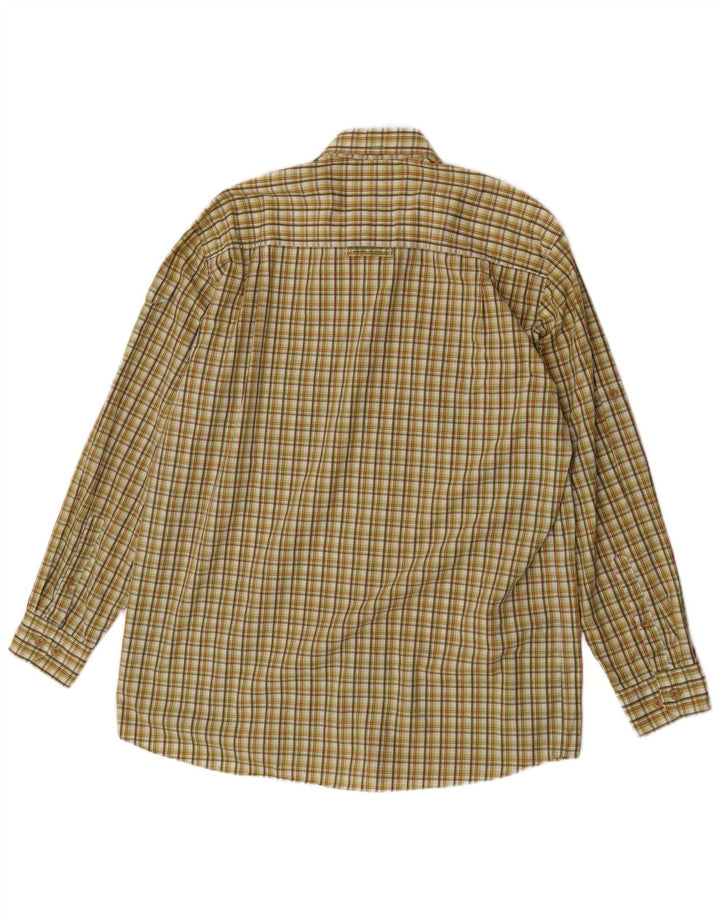 Camel Active Chemise Homme Grand Carreau Vert Coton