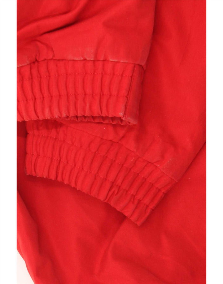 Kartel Veste Bomber Homme UK 38 Rouge Moyen Polyester