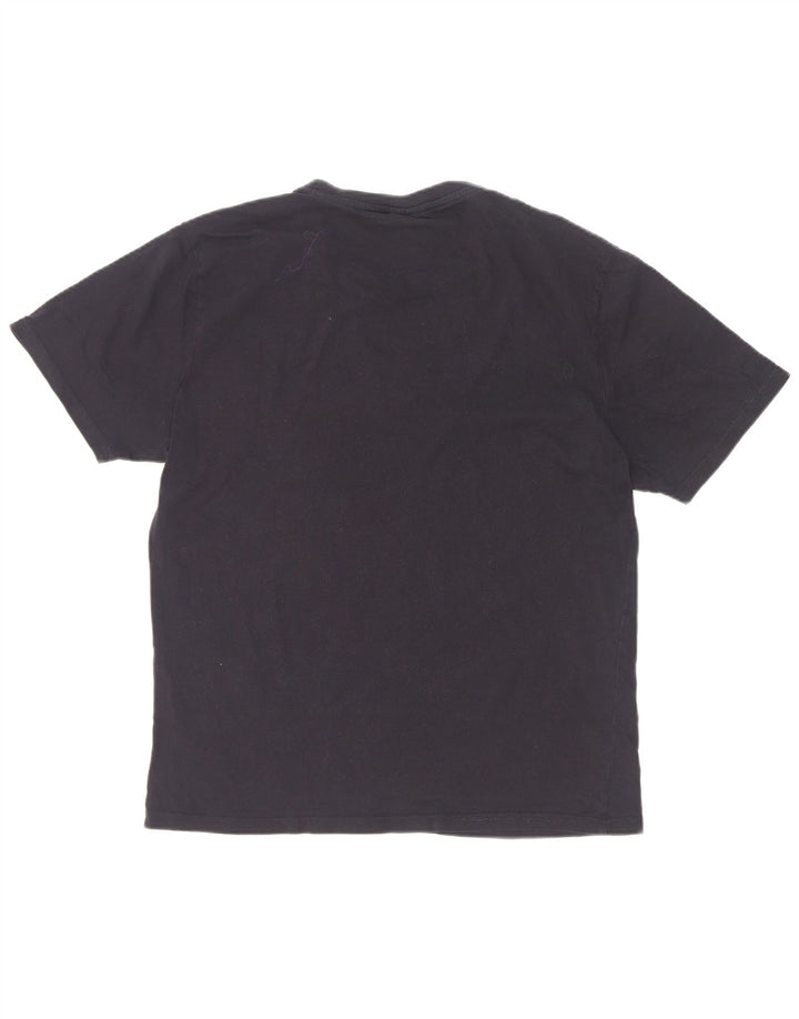Champion T-Shirt Femme UK 16 Large Bleu Marine