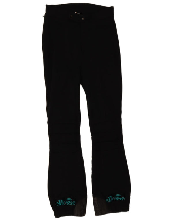 Pantalon de ski Ellesse Femme W26 L29 Noir Polyamide