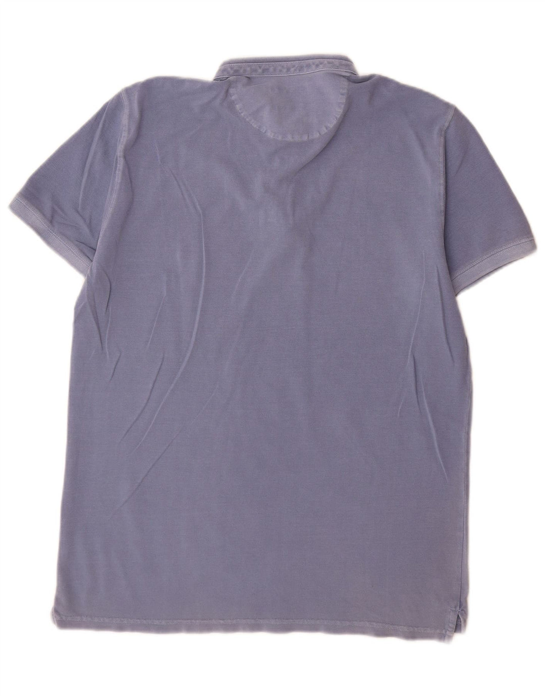 Massimo Dutti Polo coupe décontractée pour homme, grand bleu