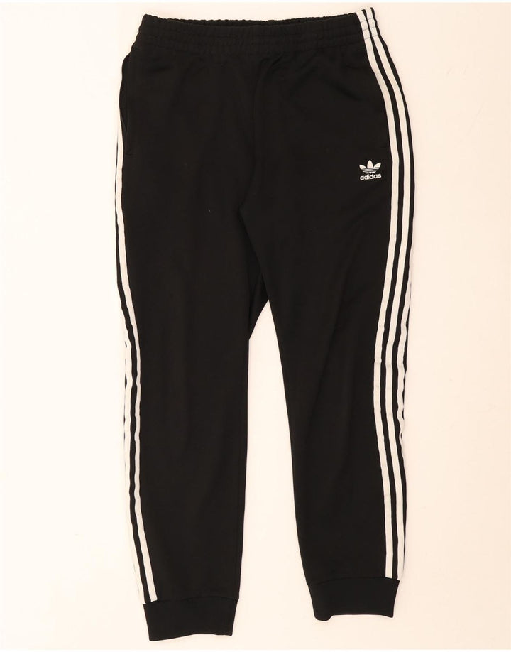 ADIDAS Pantalon de survêtement pour hommes Joggers Large Noir Polyester