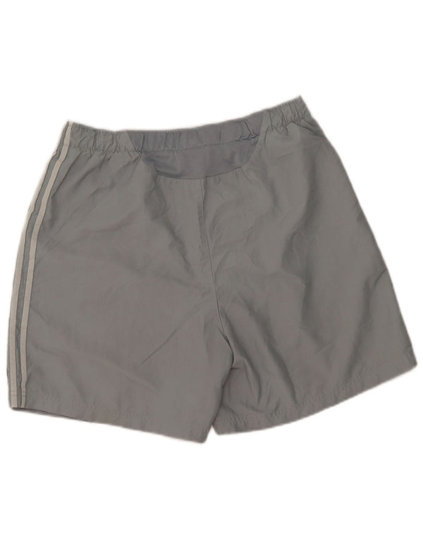 Adidas Short de sport homme gris moyen polyester