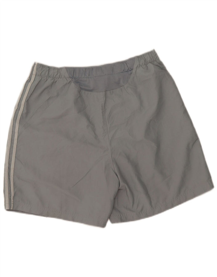 Adidas Short de sport homme gris moyen polyester