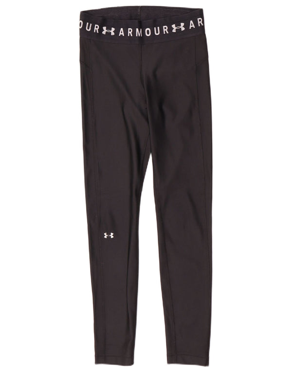 Under Armour Legging Heat Gear Graphic pour femme UK 12 Noir moyen