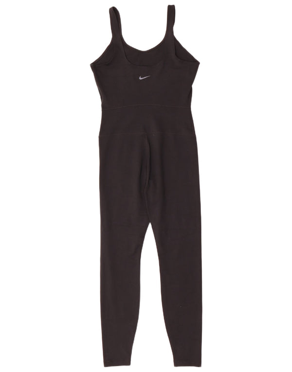 Nike Combinaison sans manches Dri Fit pour femme UK 8 Small Noir Polyester