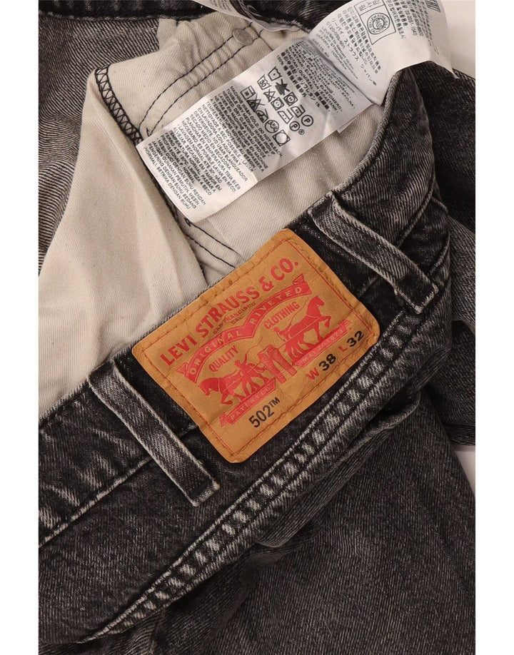Levi's Jean 502 Tapered Homme Gris Coton W38 L32
