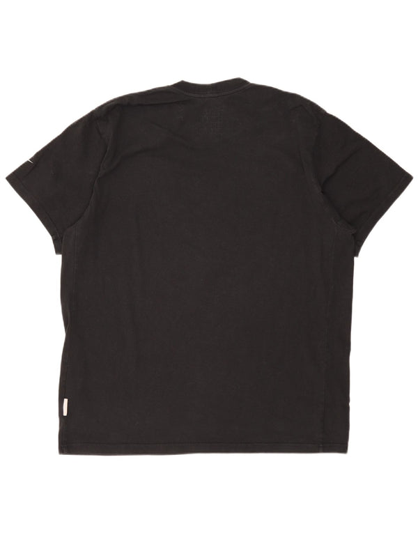 Nike T-shirt graphique pour homme XL en coton noir