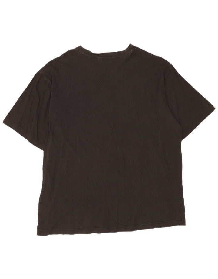 Kappa T-Shirt Homme Top 4XL Noir Coton