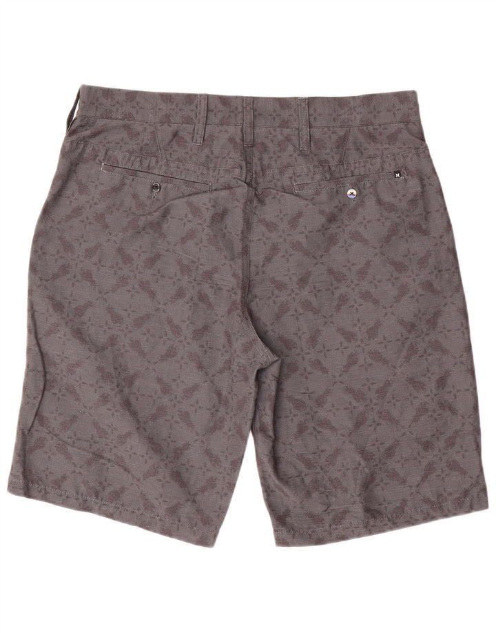 Hurley Short Chino Homme W33 Gris Moyen Géométrique Polyester