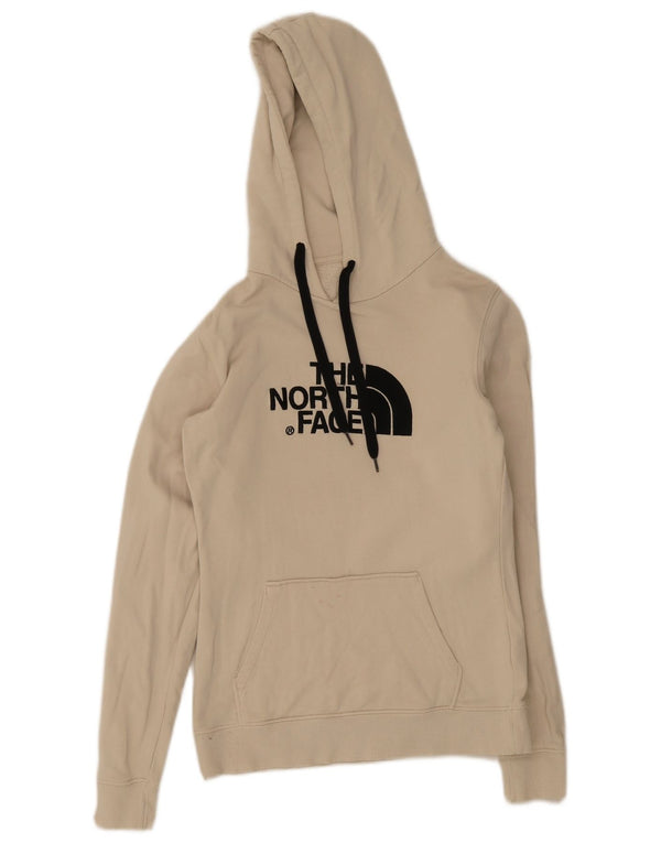 The North Face Pull à capuche graphique pour femme UK 6 XS Coton beige