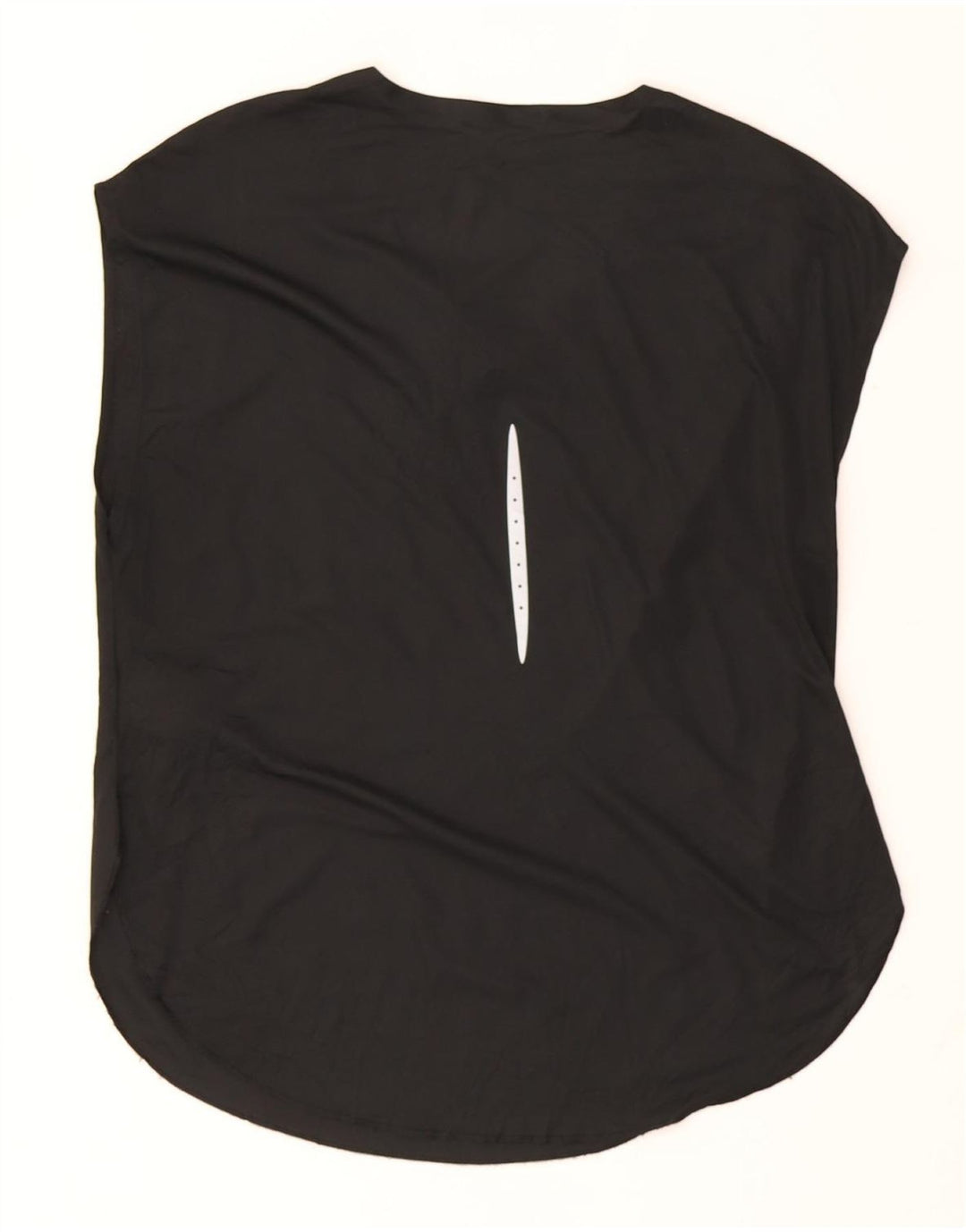 Nike Womens Dri Fit T-Shirt Top UK 16 Large Noir Polyester