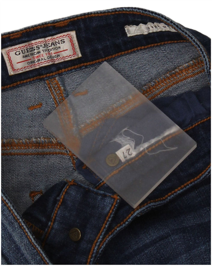 Guess Jean Skinny Femme W27 L29 Bleu