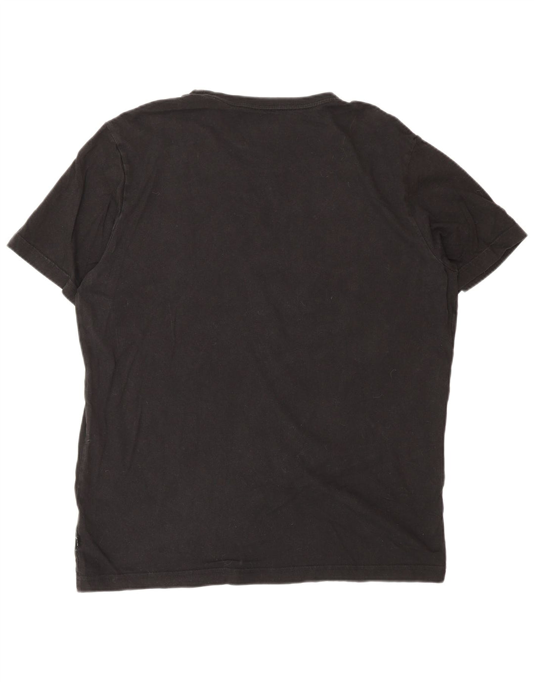 PUMA T-shirt graphique pour hommes, grand, noir, coton