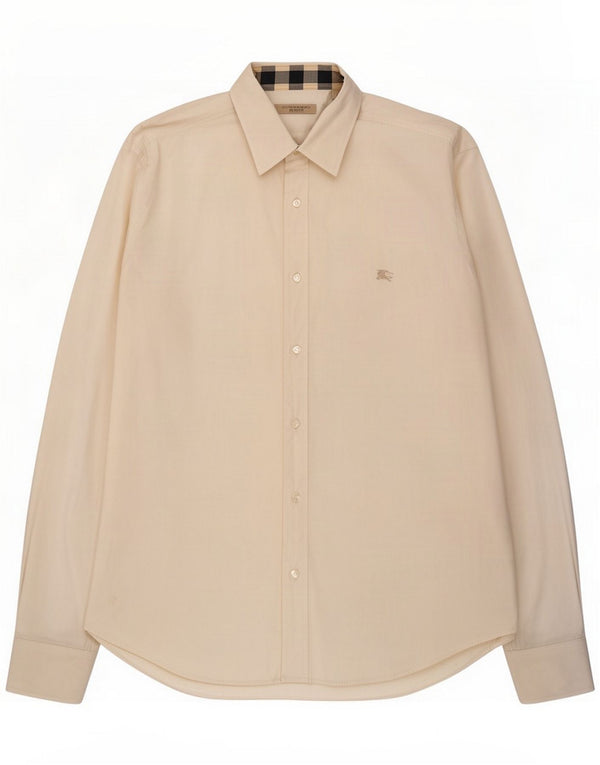Burberry Chemise Homme Large Coton Blanc