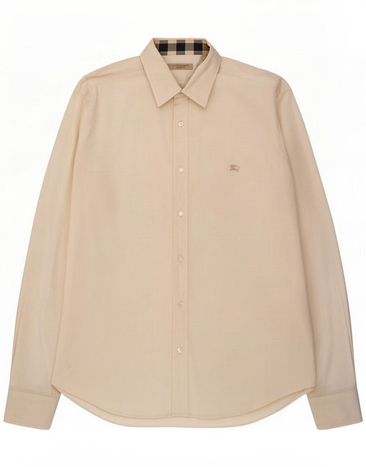 Burberry Chemise Homme Large Coton Blanc