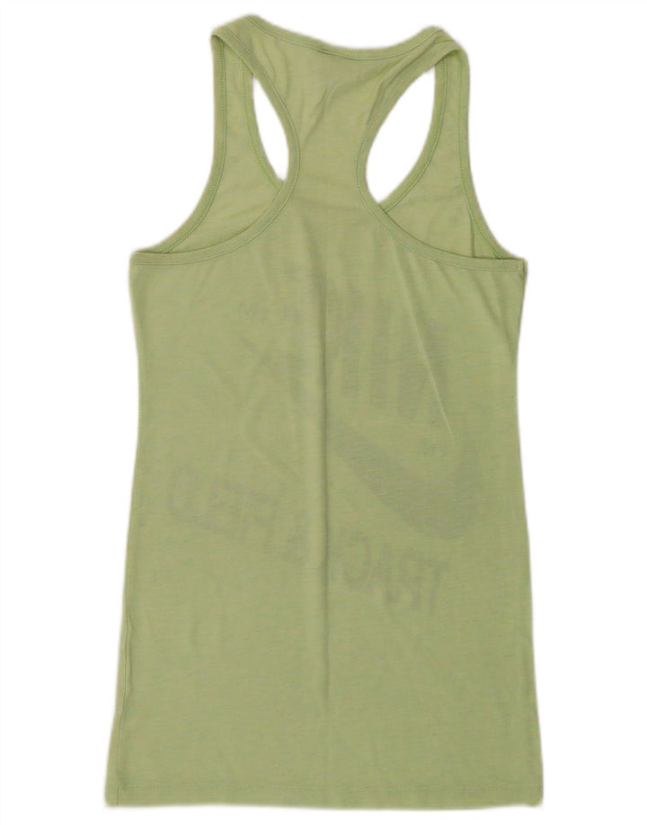 NIKE Débardeur graphique pour femme UK 8 Small Vert