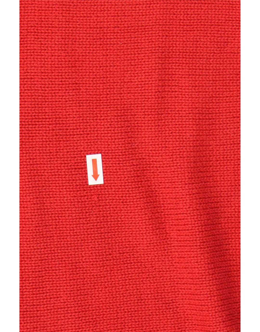 TOMMY HILFIGER Pull à col rond pour homme en coton rouge Large