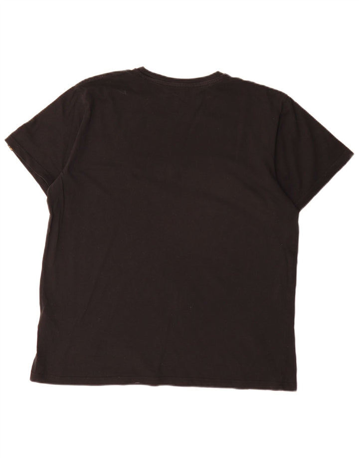 Alpha Industries T-Shirt Homme Grand Noir Coton