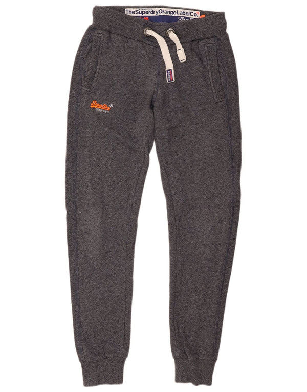 Superdry Pantalon De Survêtement Slim Fit Joggers UK 6 XS Bleu Marine
