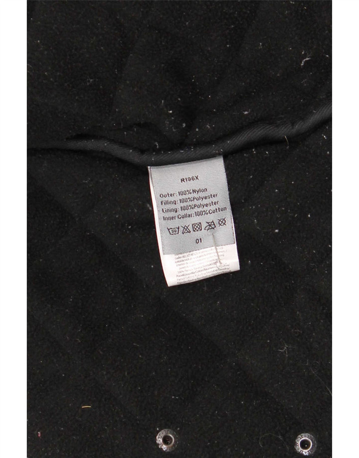 Veste matelassée homme vintage UK 42 XL Nylon Noir