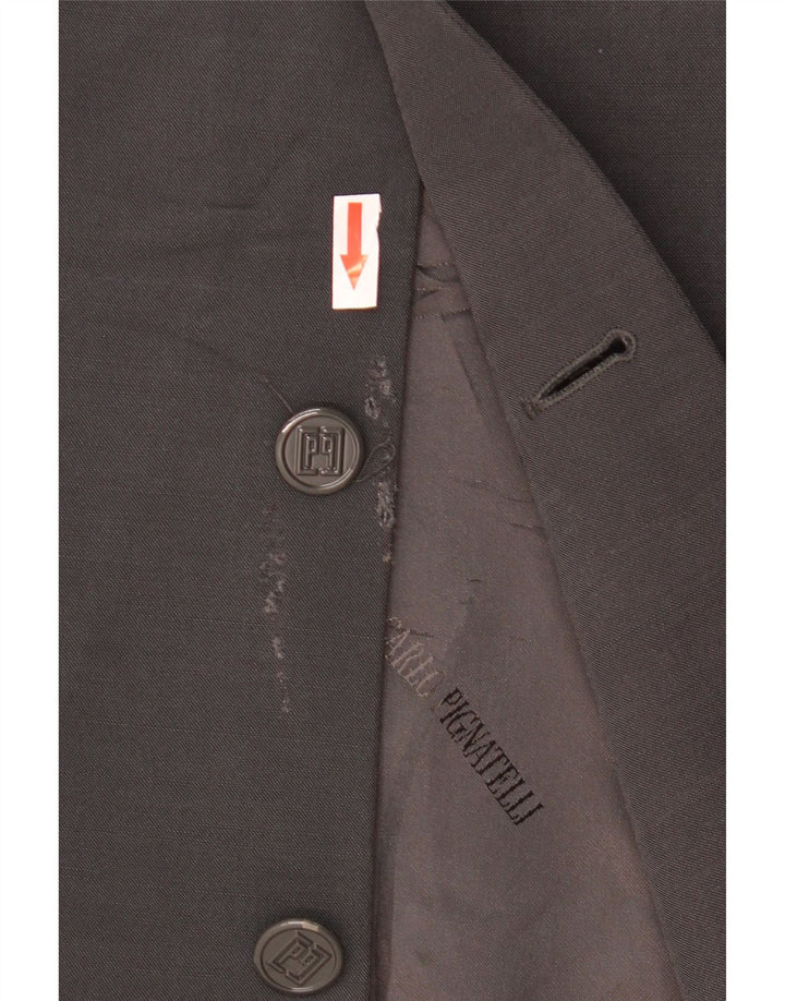CARLO PIGNATELLI Veste Blazer 3 Boutons Homme IT 52 XL Gris Laine
