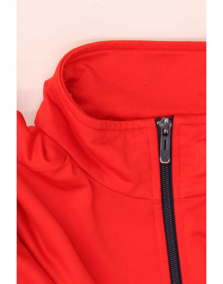 Puma Veste de survêtement pour homme Petit Rouge Polyester