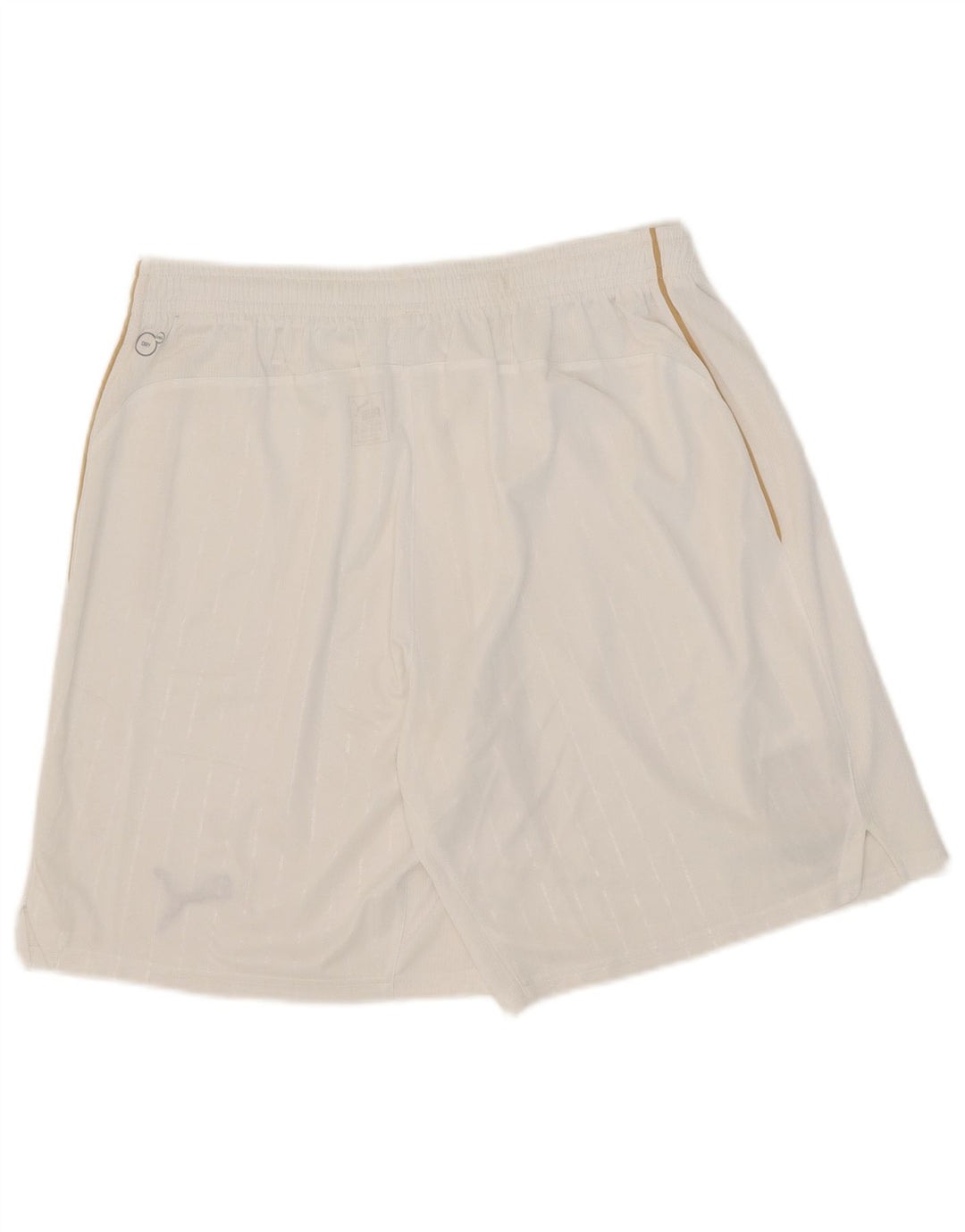 Puma Short de Sport Italia Homme Blanc XL