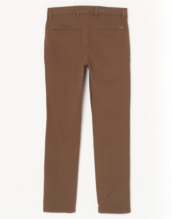 Hugo Boss Pantalon décontracté slim W31 L32 en coton marron pour homme