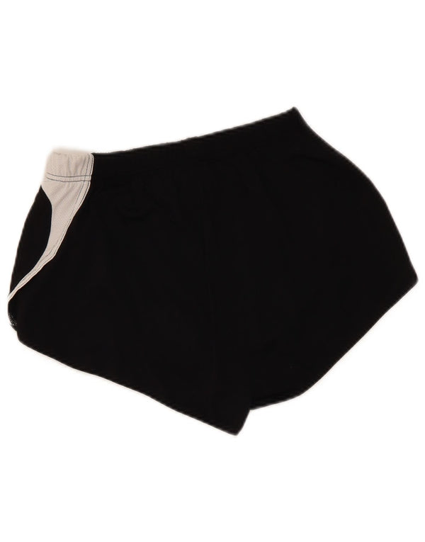 Asics Short de sport pour femme UK 12 Medium Noir Colorblock Polyester