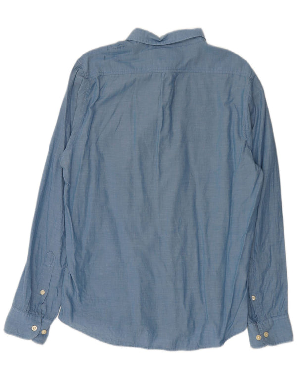 Lee Chemise Homme Bleu Moyen Coton