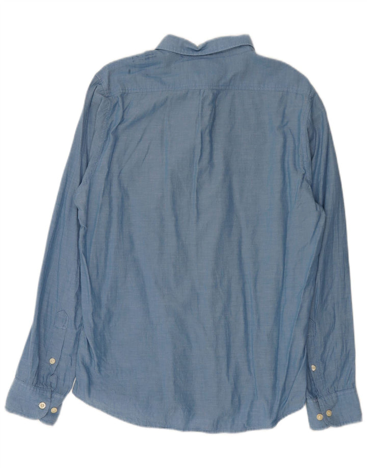 Lee Chemise Homme Bleu Moyen Coton