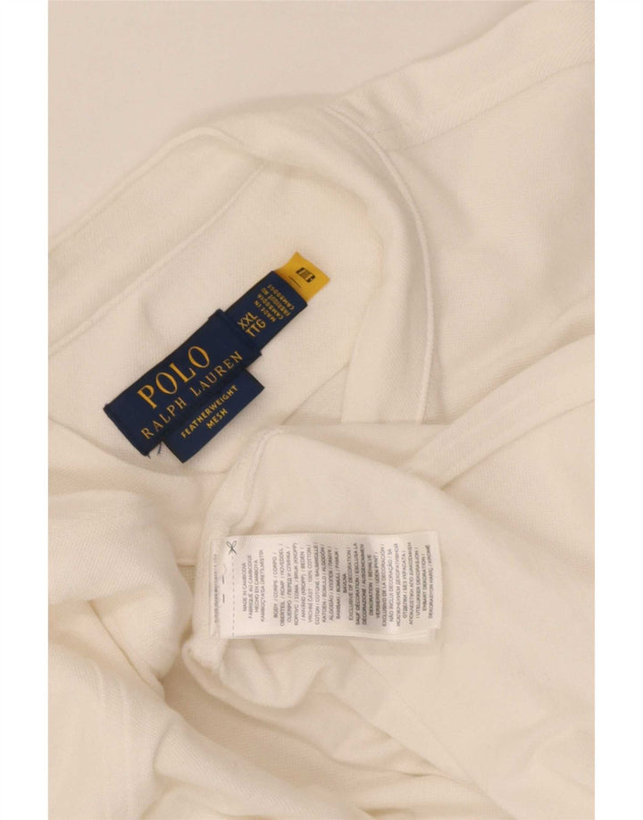 Polo Ralph Lauren Chemise Homme 2XL Coton Blanc