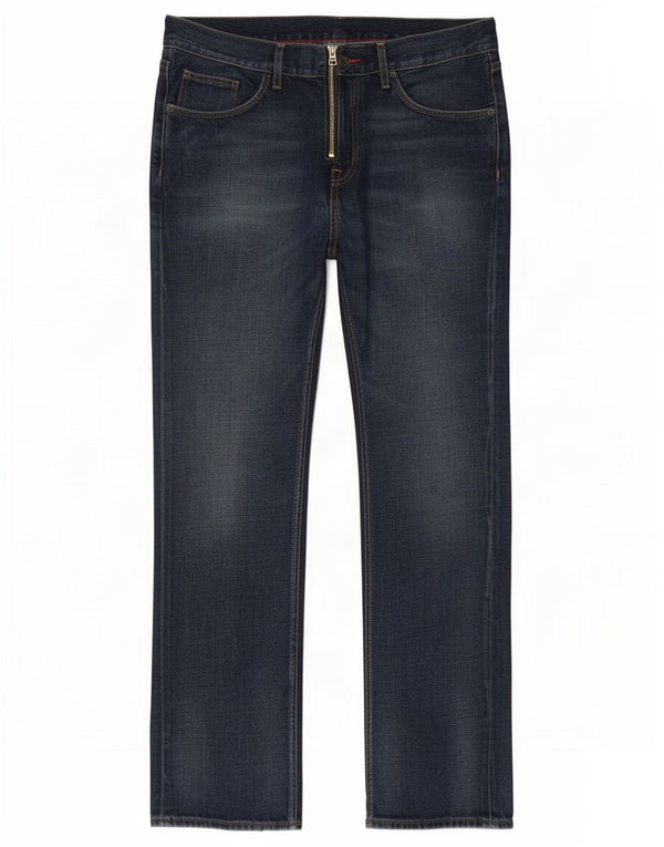 Tommy Hilfiger Jean droit homme W34 L32 bleu coton