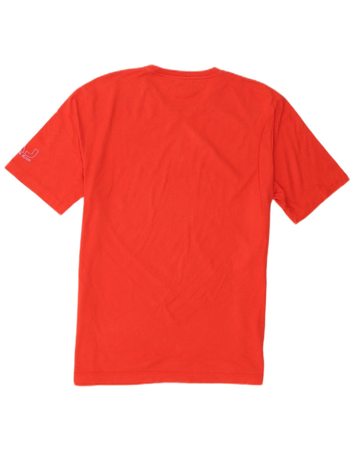 Armani Jeans T-Shirt Homme Top XL Rouge Coton