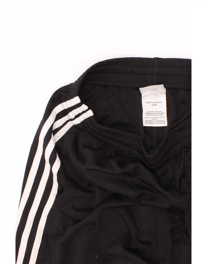 Adidas Short de Sport Garçon 13-14 Ans Grand Noir Polyester