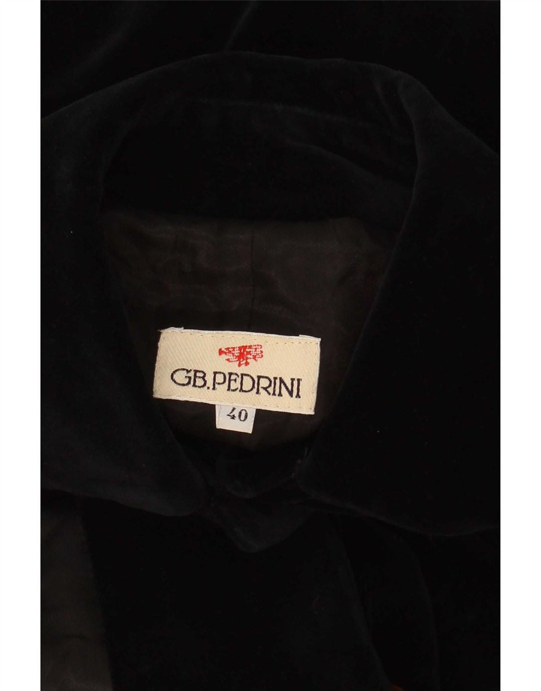 GB.PEDRINI Gilet long pour femme IT 40 Small Noir