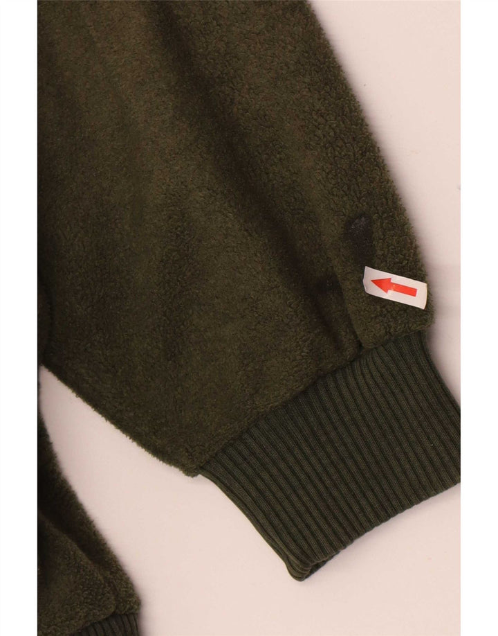 Wrangler Cardigan Homme Pull Vert Moyen Polyester