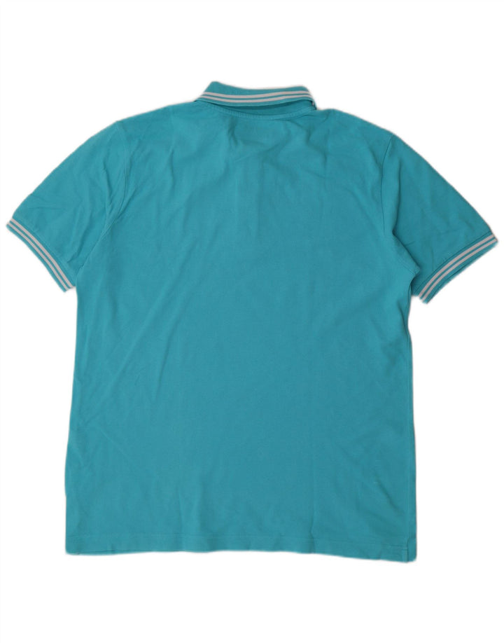 Kappa Polo Homme Grand Bleu Coton