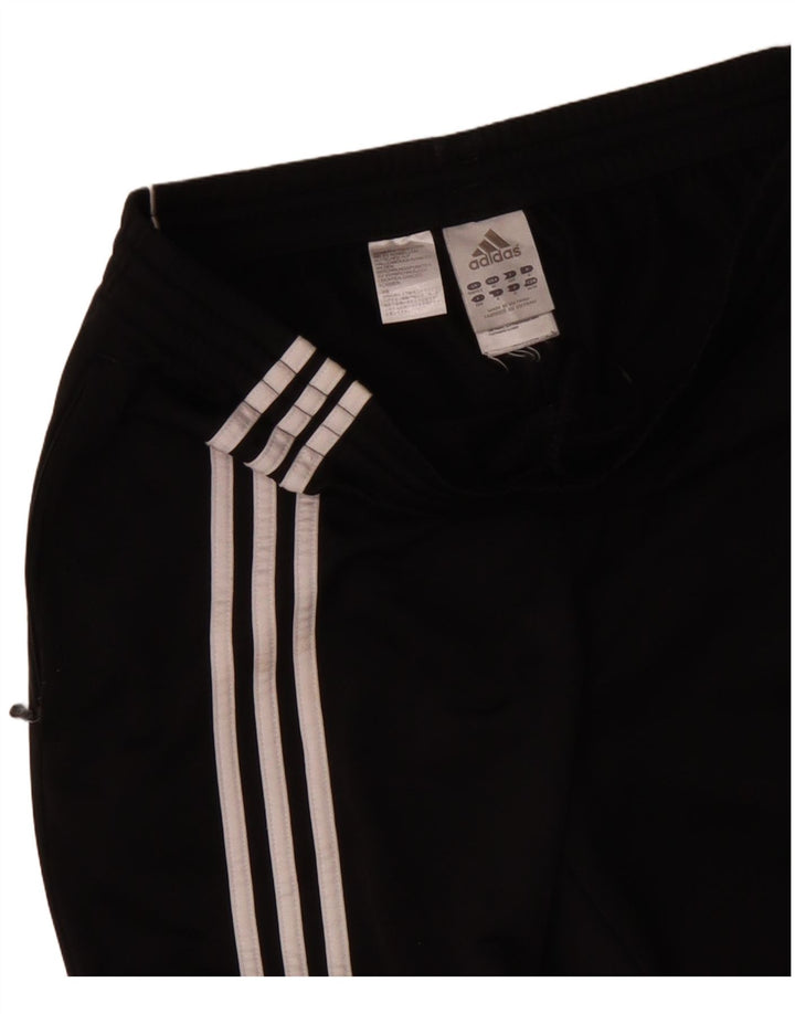 Adidas Pantalon de survêtement pour homme UK 40/42 Medium Noir Polyester