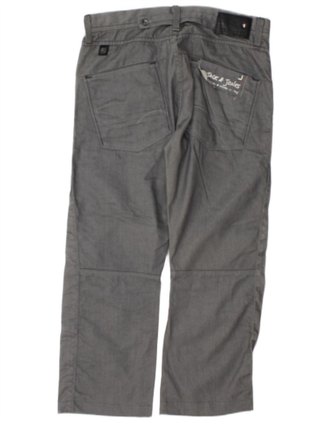 Jack & Jones Pantalon Chino Droit W32 L27 Homme Gris