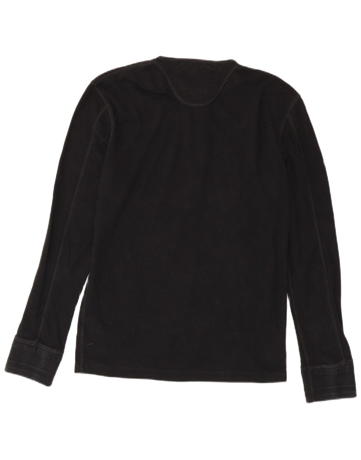 SUPERDRY Homme Heritage Top Manches Longues XL Noir Coton