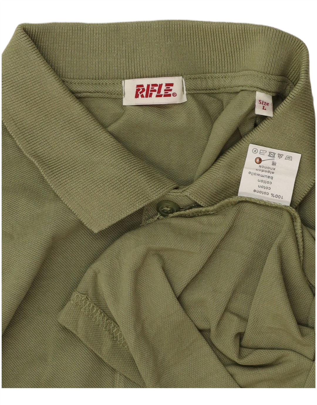 Polo Homme Rifle Grand Coton Vert