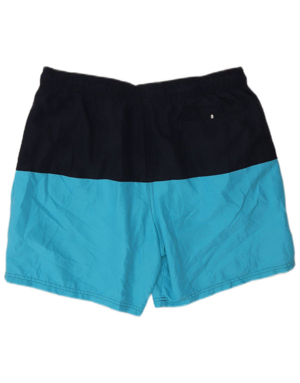 Marks & Spencer Short de bain pour homme en polyester color block grand bleu