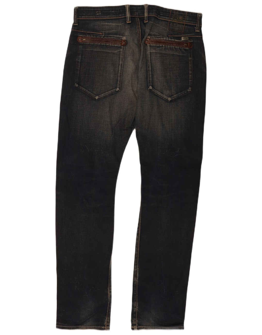Guess Jean Slim Homme W32 L32 Bleu Marine Coton
