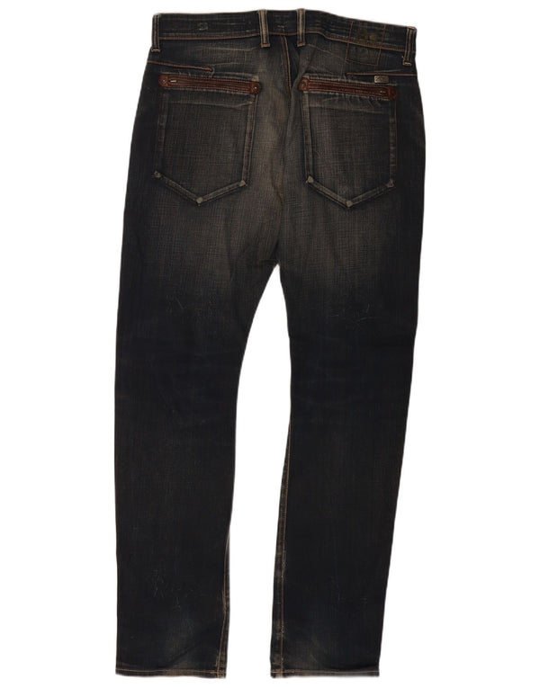 Guess Jean Slim Homme W32 L32 Bleu Marine Coton