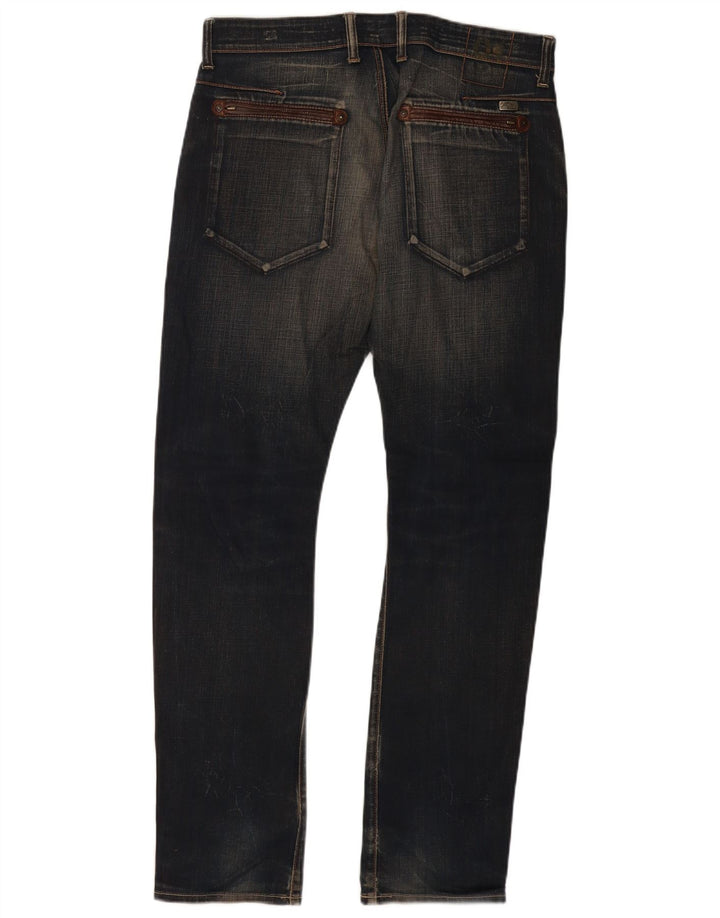 Guess Jean Slim Homme W32 L32 Bleu Marine Coton