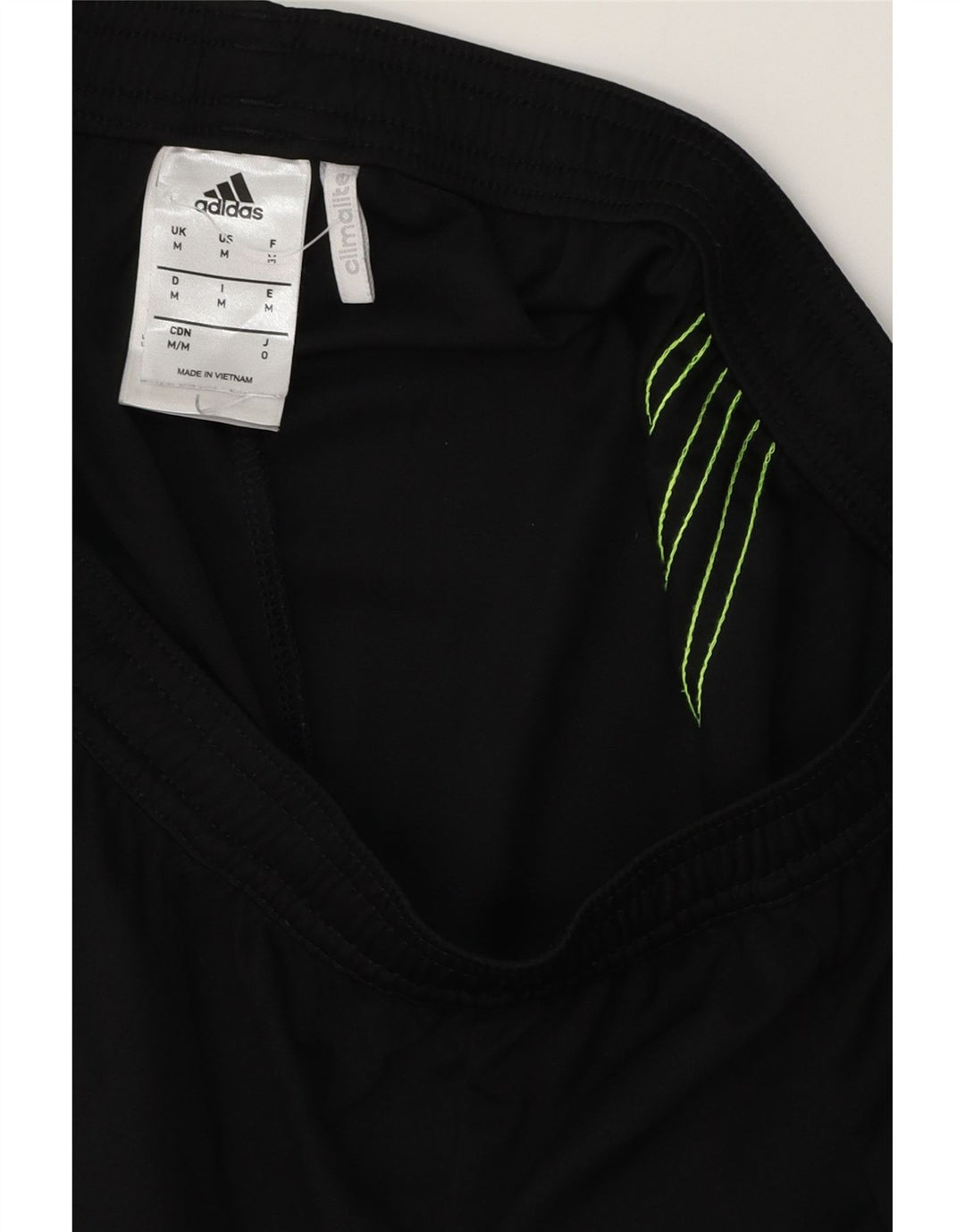 ADIDAS Short de Sport Climalite Homme Noir Moyen Polyester Colorblock